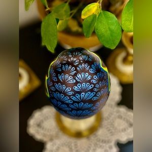 Artsy Egg designed by me with sharpie markers and satin finish❣️